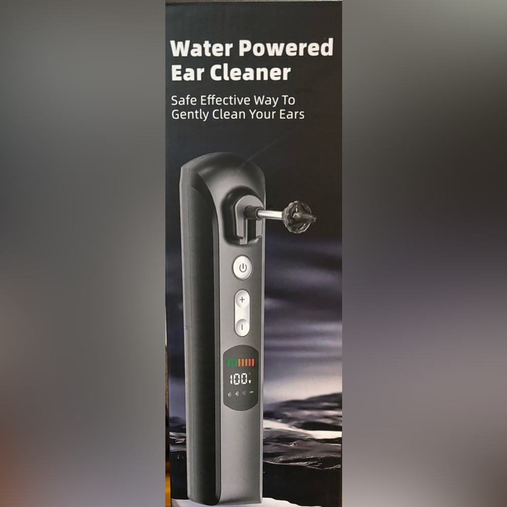 WATER POWERED EAR CLEANER